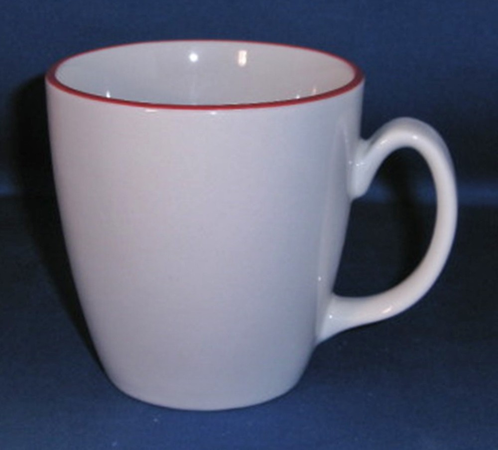 Tienshan Culinary Arts Basic Square, Red Band Mug(s)