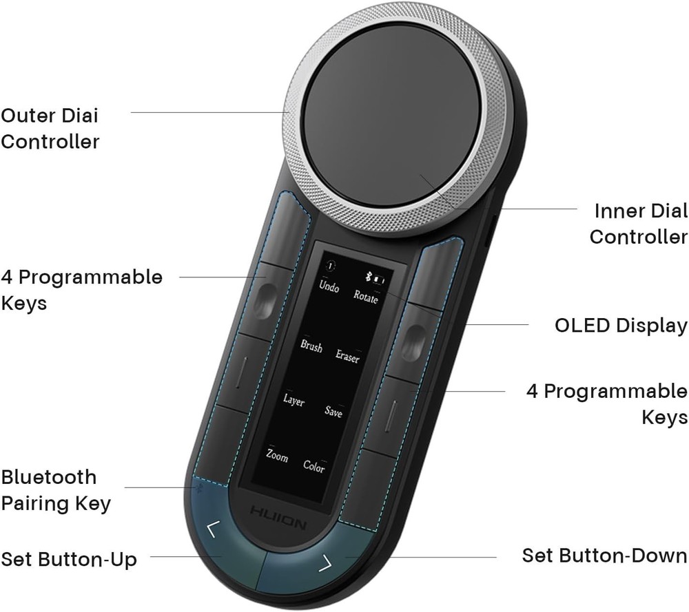 Keydial Remote Bluetooth Programmable Keypad Free USA Shipping