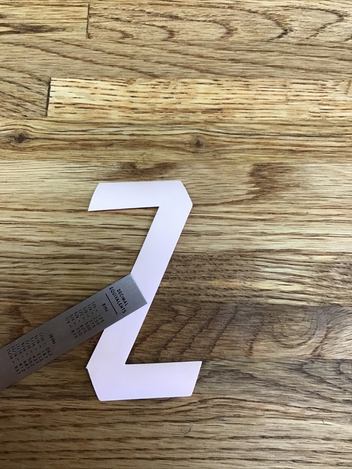 Firefighter / EMT Turnout Coat Reflective Iron-On Letter “Z” Orange/Red D-6