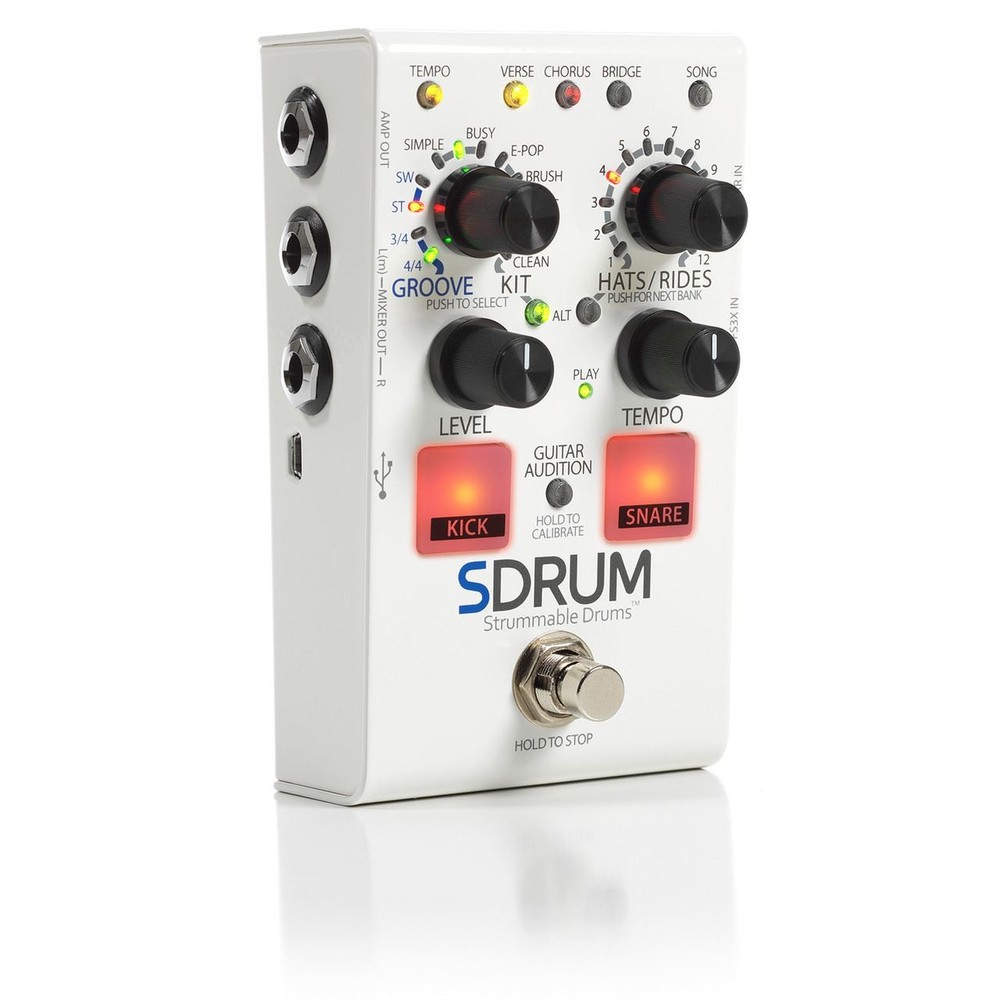DigiTech SDRUM Strummable Drums Guitar Effects Pedal