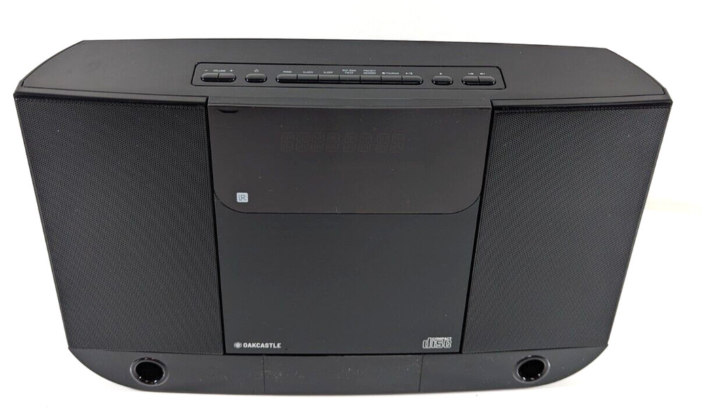 Oakcastle HIFI100 Compact Stereo System with Bluetooth Wall Mountable CD Player