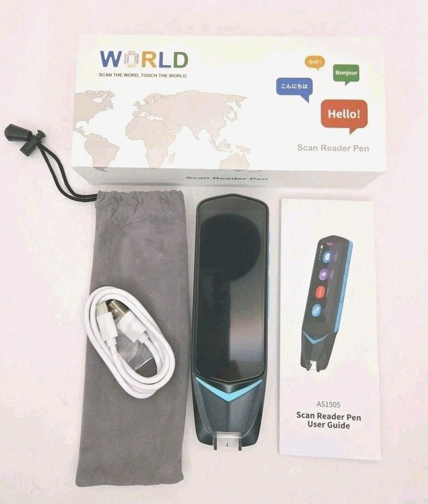 NEWYES Scan Reader Pen AS1505 Language Translator Dictionary Tested