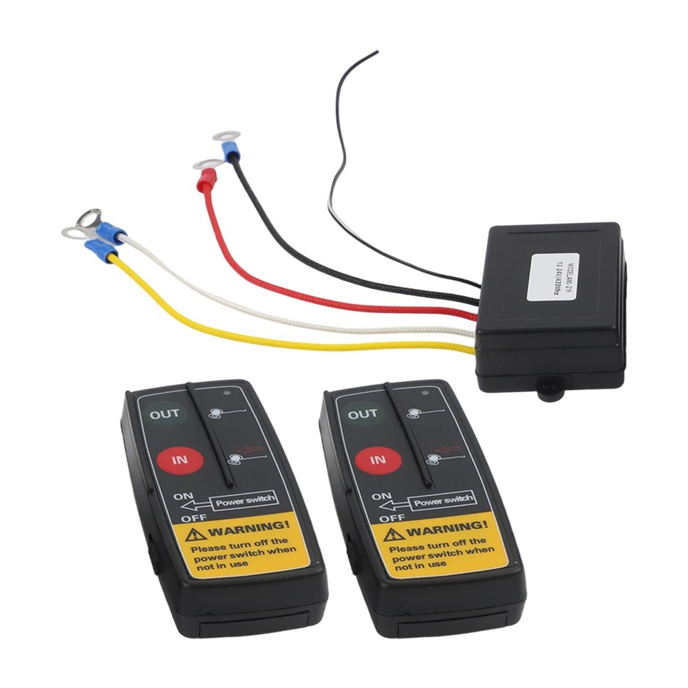 12V 24V Wireless Controller Remote for Winch and Hydraulic Pump Systems