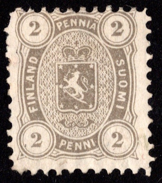 Finland Scott 17 Unused hinged.