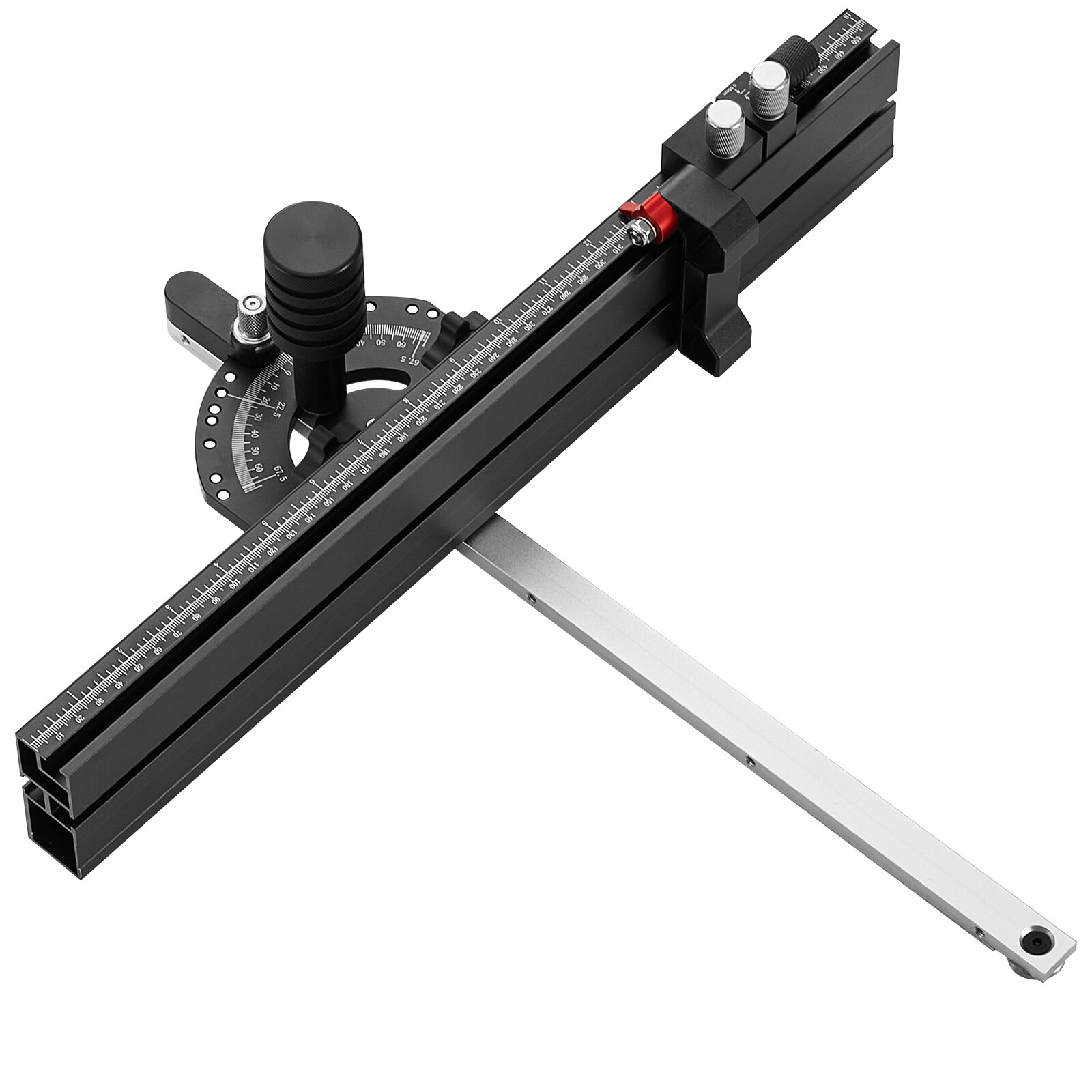 VEVOR Precision Table Saw Miter Gauge Standard Slot 3/4'' x 3/8'' 18 in Grating