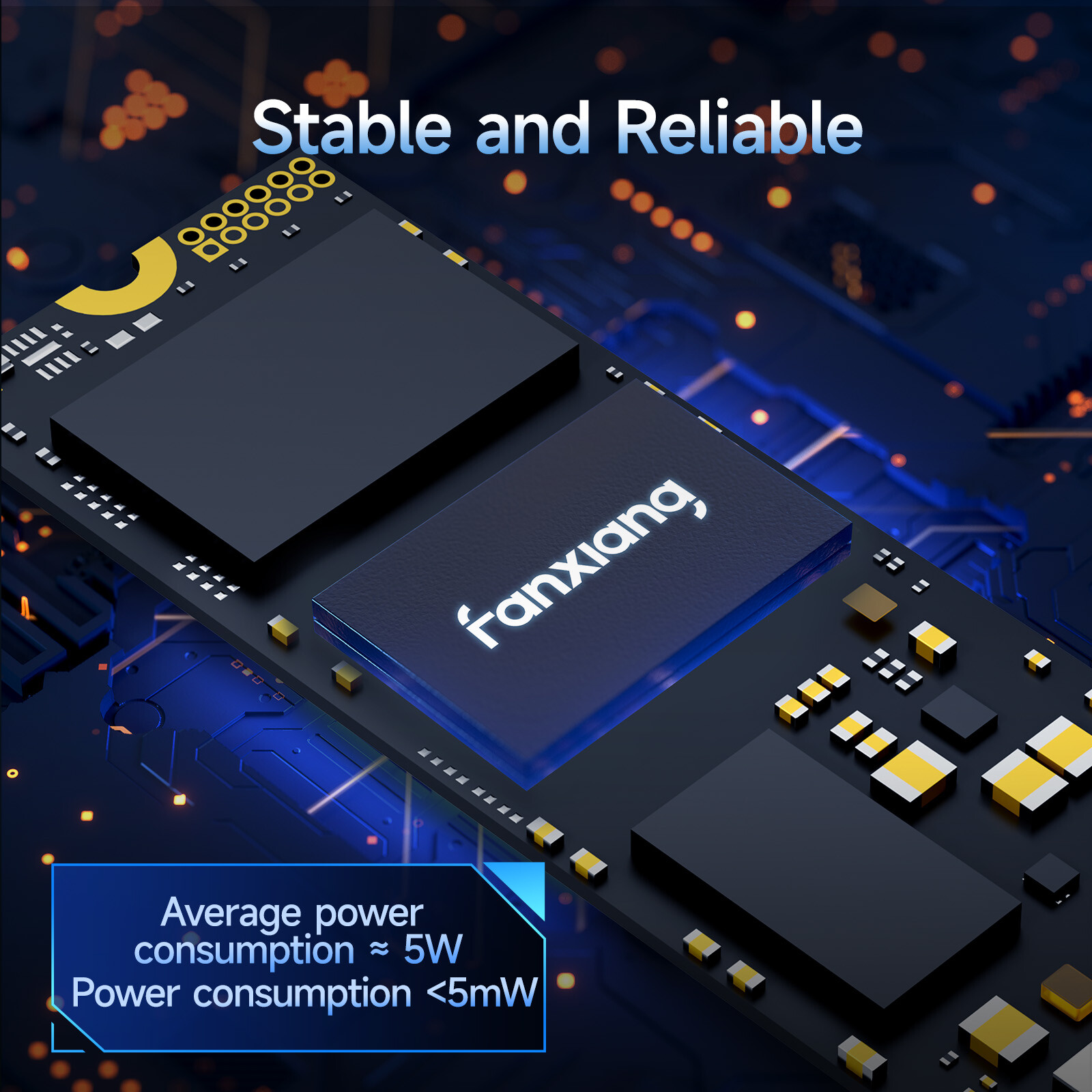 Fanxiang M.2 2280 2TB SSD PCIe Gen 3 X4 NVMe 3D NAND Internal Solid State Drive