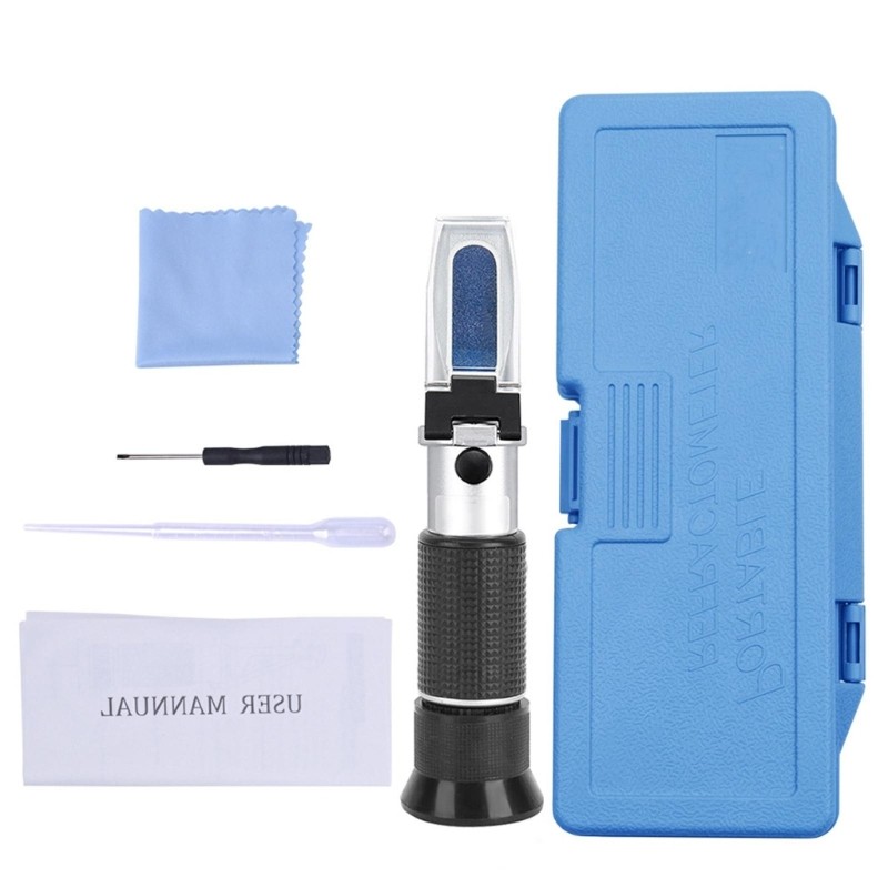 Multiple Function Refractometer for Car Urea Coolant Washer Fluid and Battery