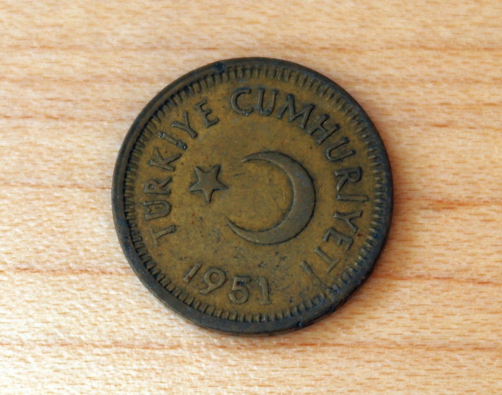 1951 Turkey 5 Kurus