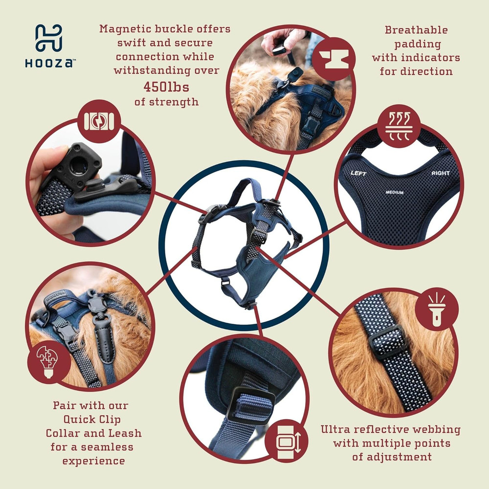 Magnetic Quick Clip: Control Harness - Black, Small