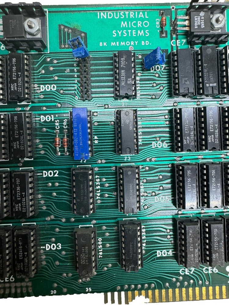 Industrial Micro systems 8 K Memory BD. IMS C00231