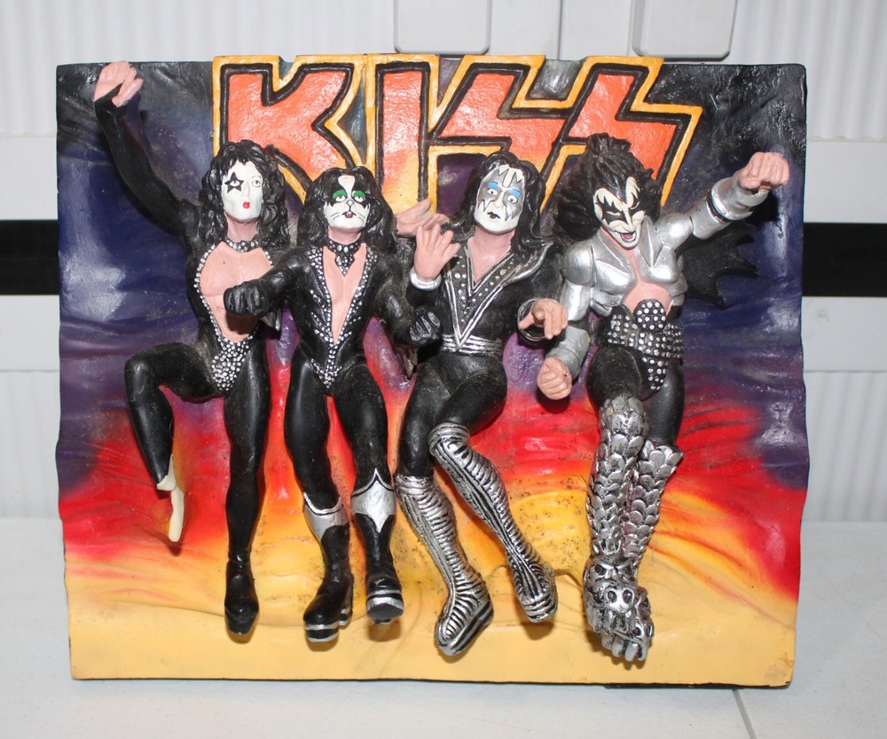 1998 KISS "Destroyer" Dimensionalized Collectible Sculpture Wall Plaque No. 0603