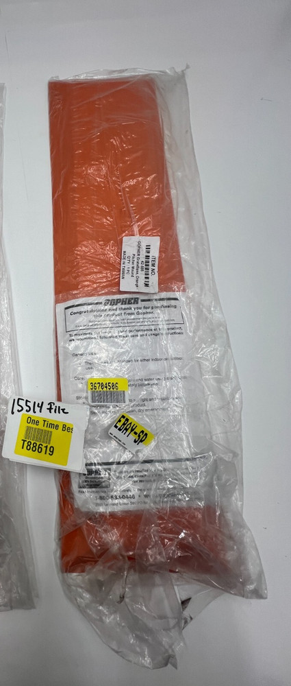 Gopher 42-585 GrateBase Orange Pitcher Mound (P1) Replacement Durable