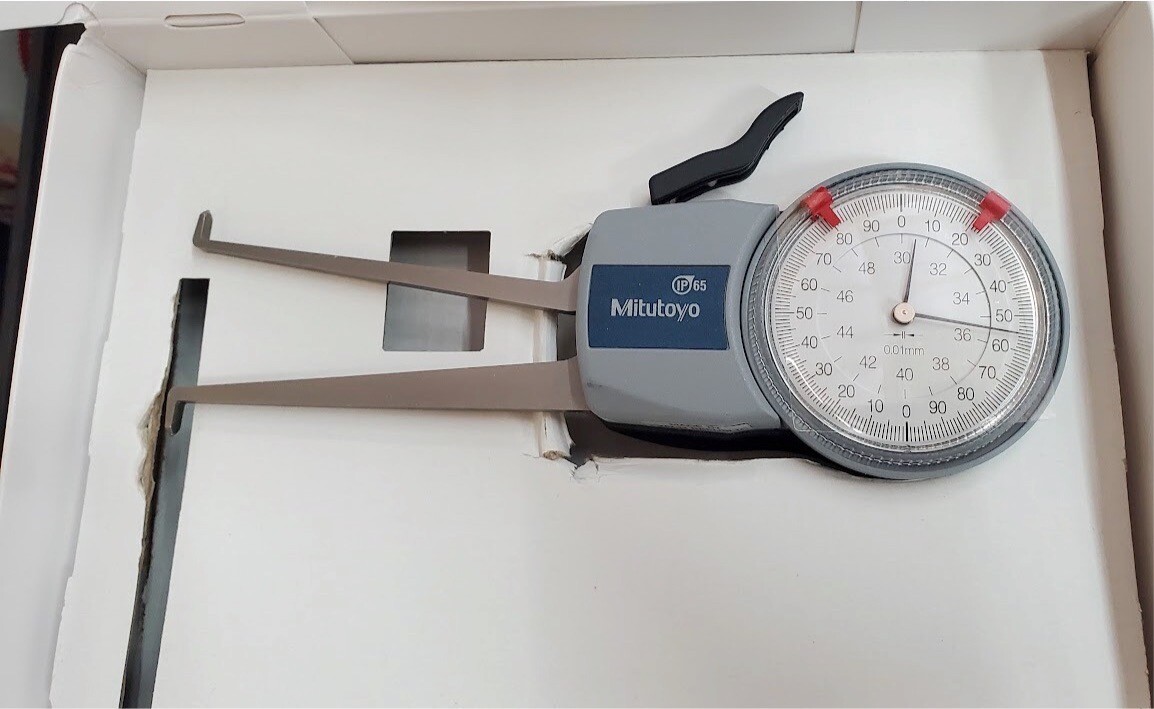 Mitutoyo Internal Groove Dial Caliper Comparator Gauge Gage 30-50mm / 0.01mm