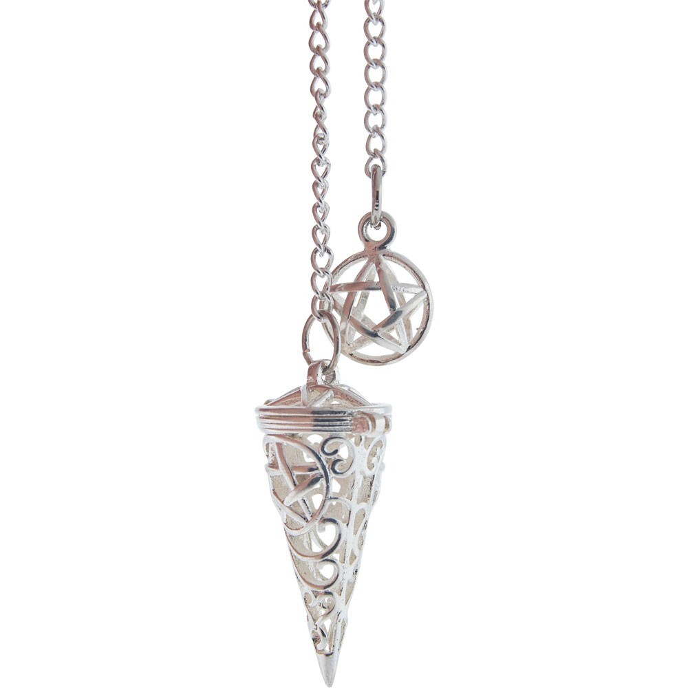 Chambered Pendulum Pentacle 8 Inch