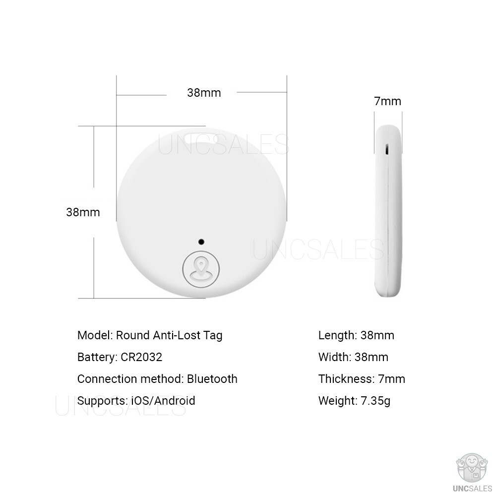 Bluetooth Mini GPS Smart Tag Air Key Pet Finder Tracker Locator iOS Android