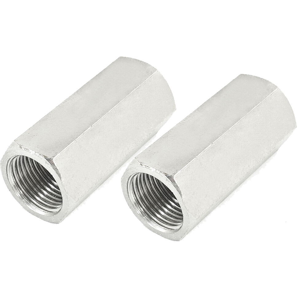2Pcs 3/8 NPT Thread Dia. Solid Brass Full Port One Way Check Valve