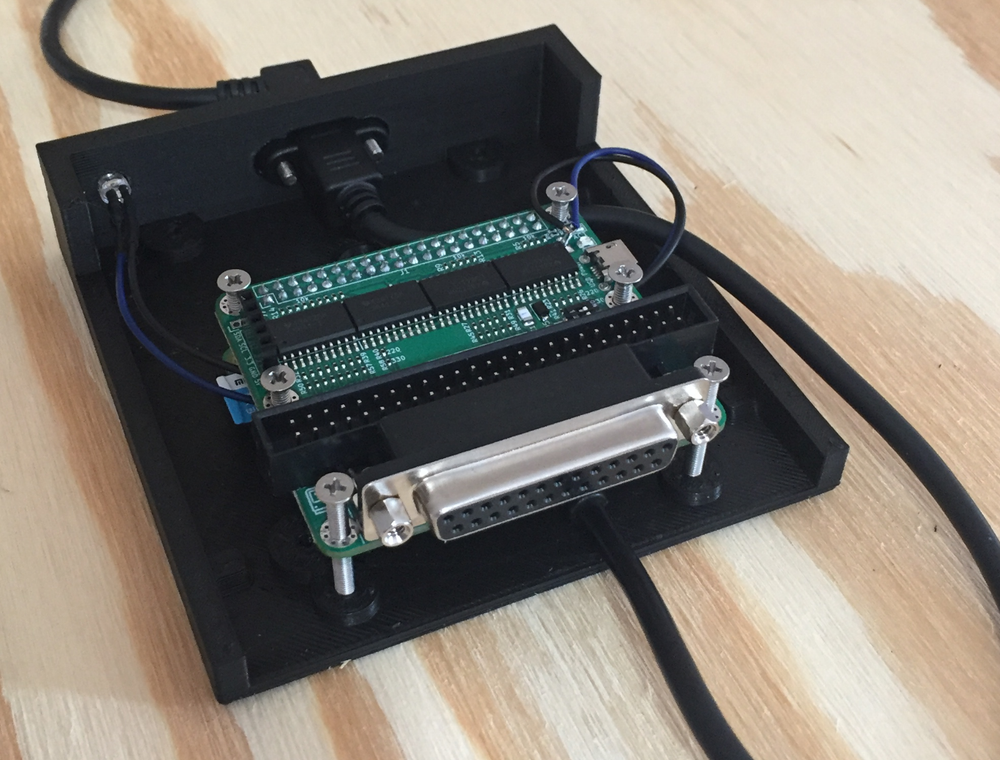 Internal RaSCSI Daughterboard SD Drive w/ Case - Fully Setup, no Pi