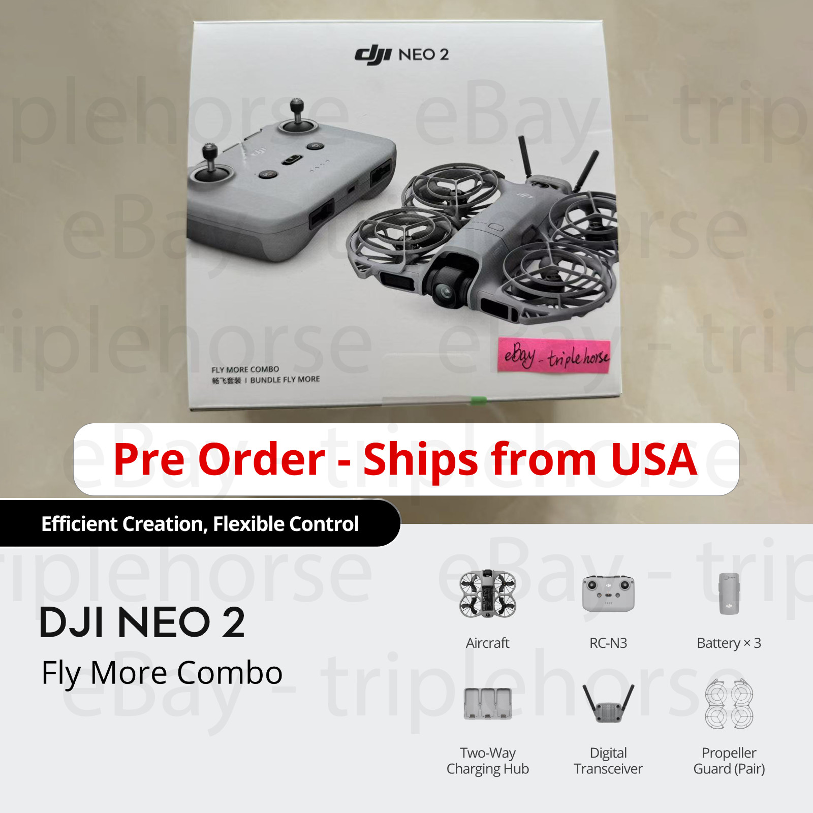 🔥 DJI Neo 2 Fly More Combo (RC-N3 + 3 Battery) 🔥 FREE 2 DAY ✈️ FROM USA NOV 18
