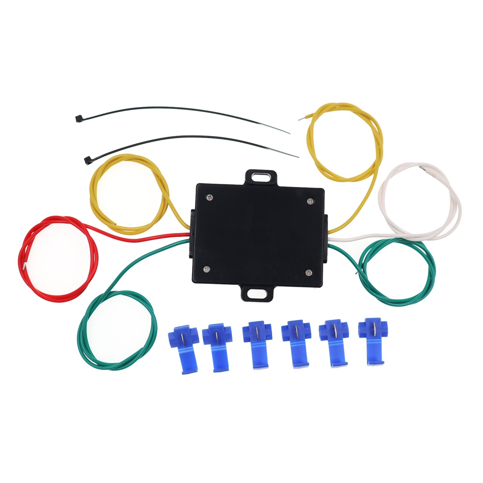 LED Compatible 2 Wire to 3 Wire Tail Light Converter for RV Flat Towing Trailer