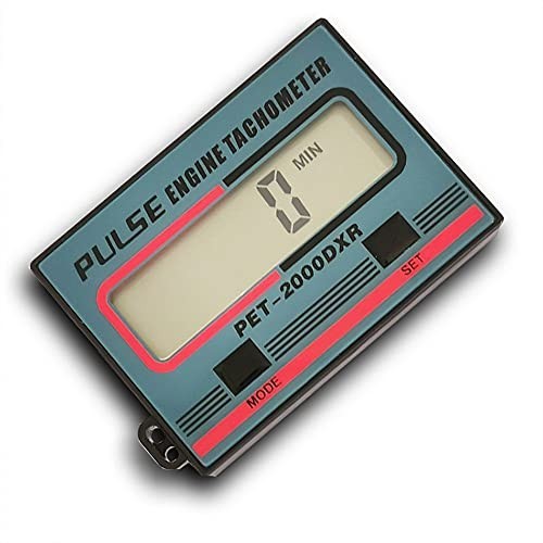 Handheld Digital Induction Tachometer for 2/4 Stroke Engines - LCD Chainsaw & La