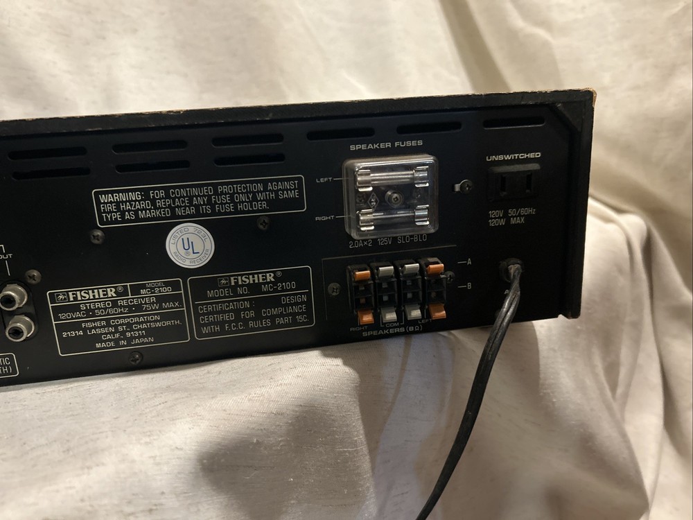 Fisher Stereo Receiver