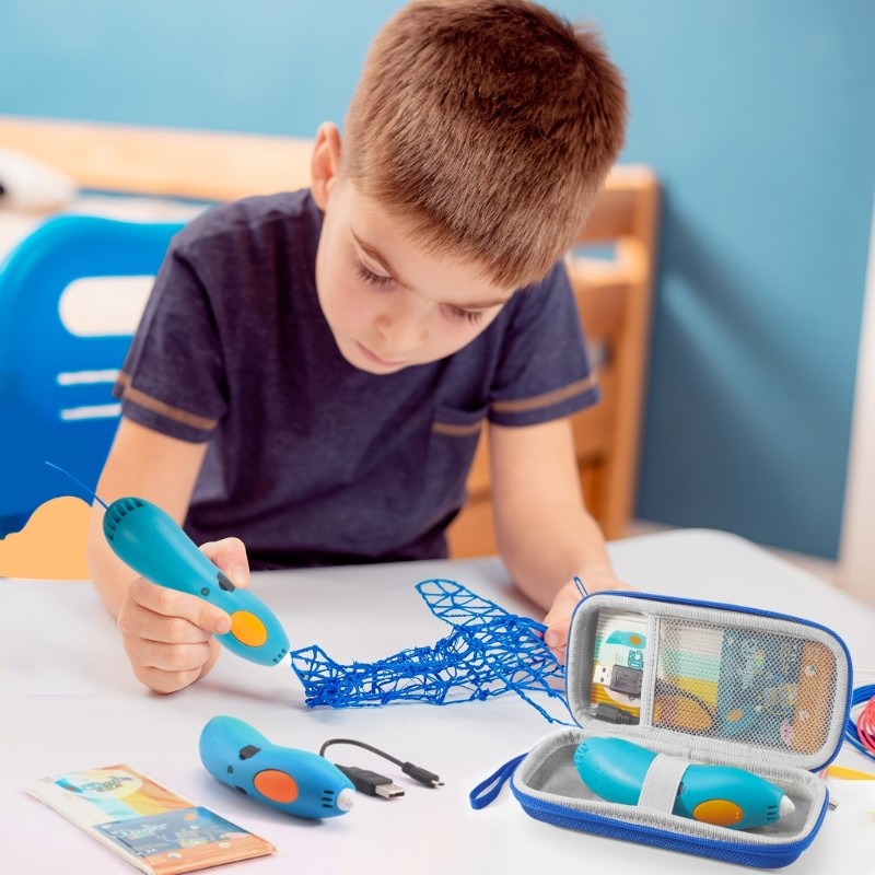 Multipurpose Travel Friendly Protective Case For 3D Pen Set Lightweight Design