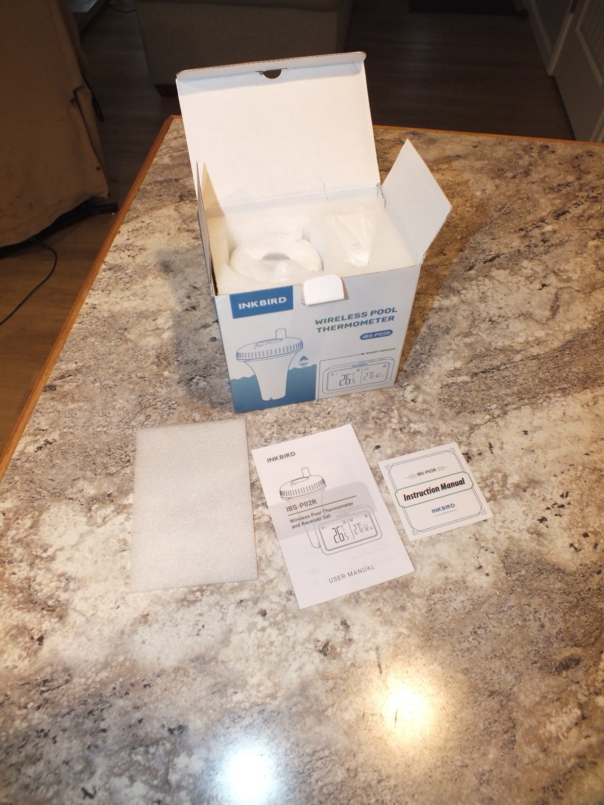 Inkbird Wireless Pool Thermometer IBS-P02R Smart Sensor