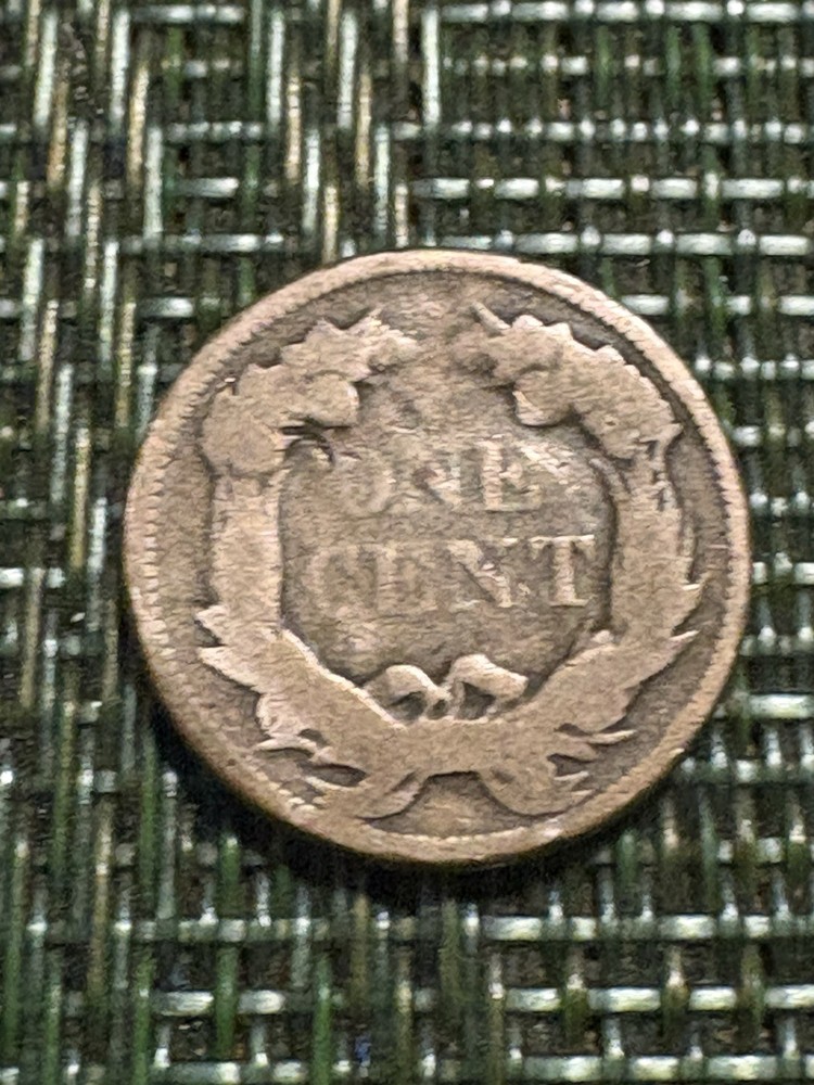 1858 Flying Eagle Cent Penny Coin