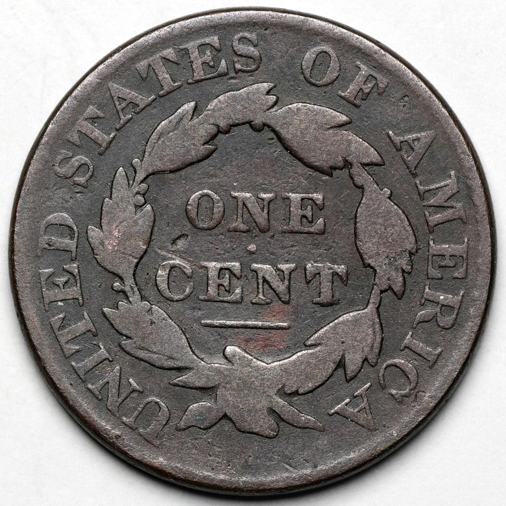 1827 Coronet Head Large Cent, N-11