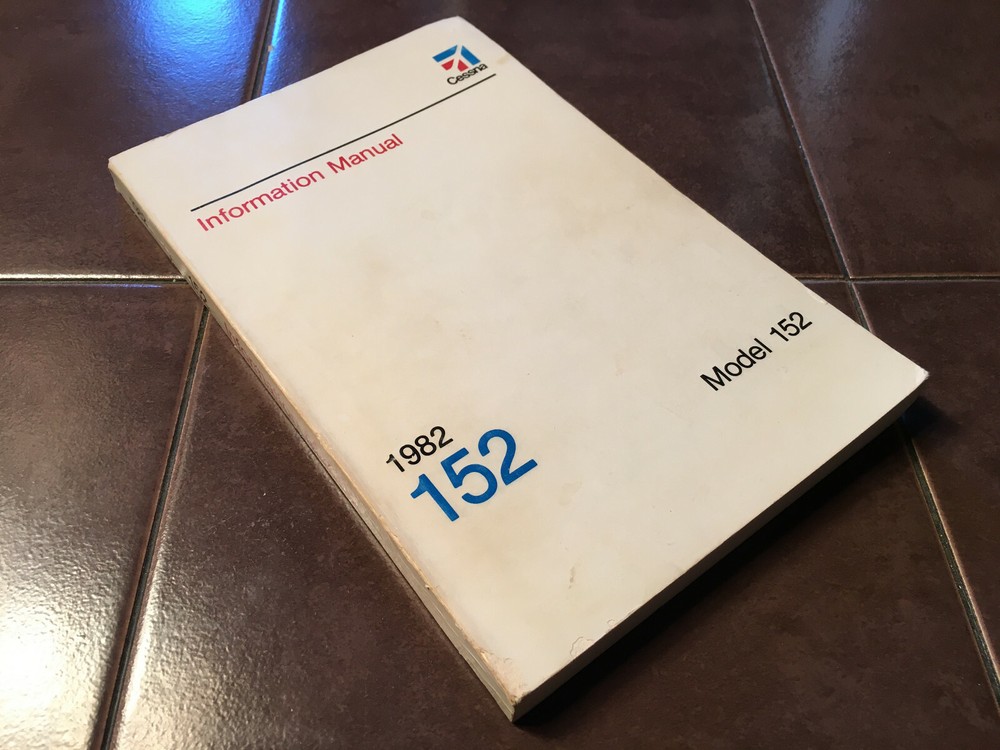 1982 Cessna 152 Pilot's Information Manual