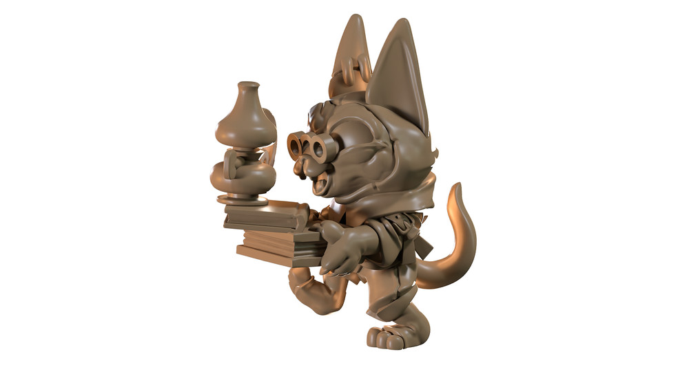 Capsule Chibi - Goblin Cat #2