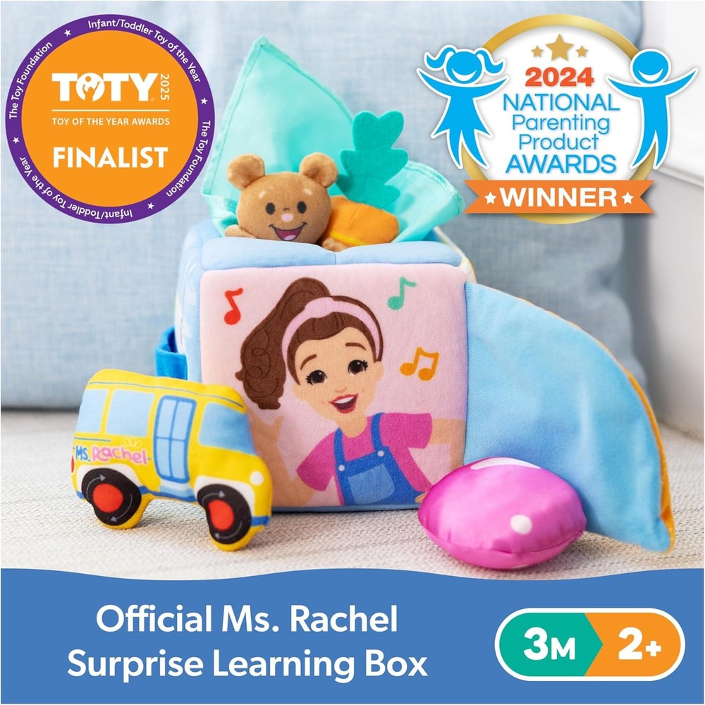 Ms Rachel Surprise Learning Box Interactive Educational Toy NEW