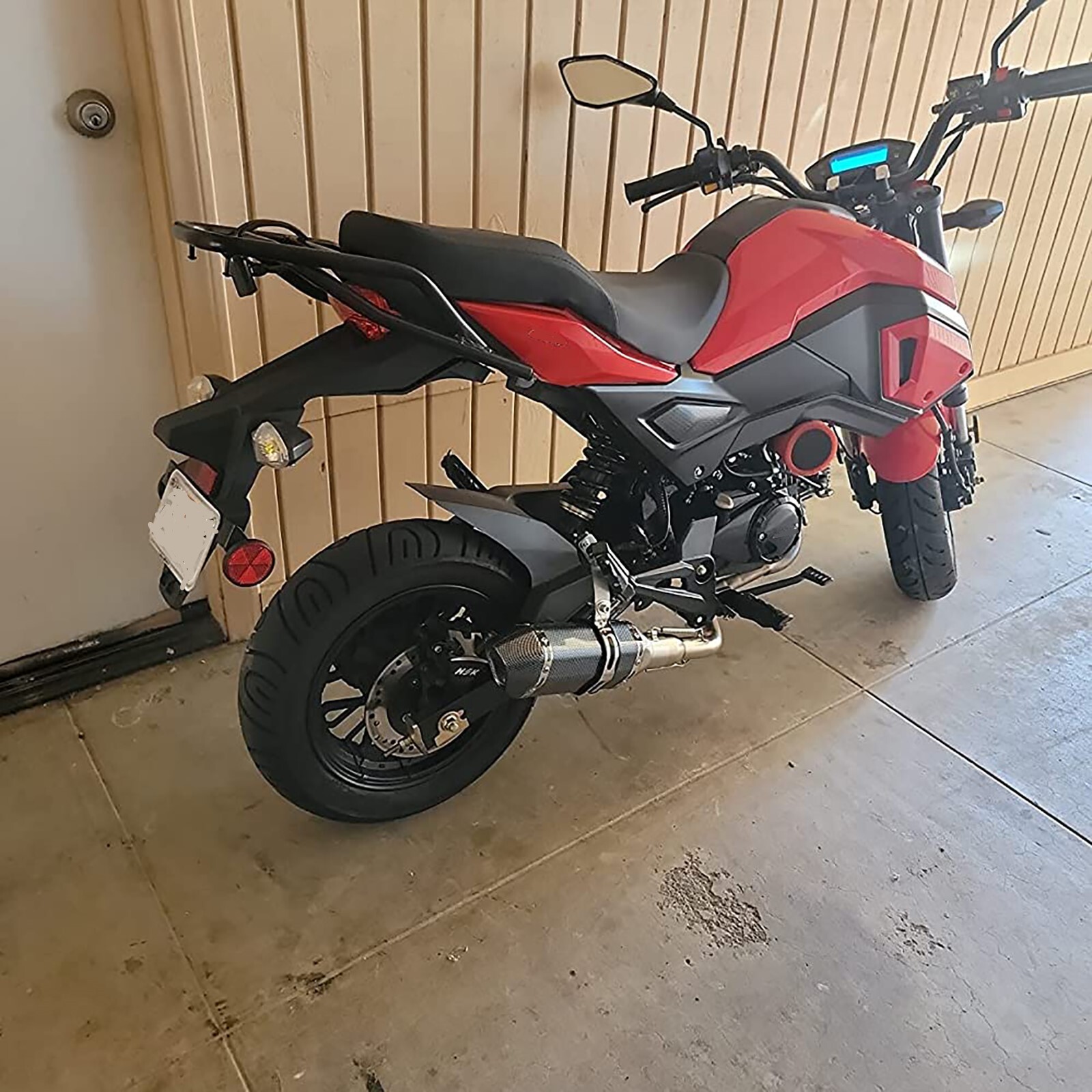 For Honda Grom 125 2013-2023 Full Exhaust System Slip-On Muffler On Pipe DB Kill