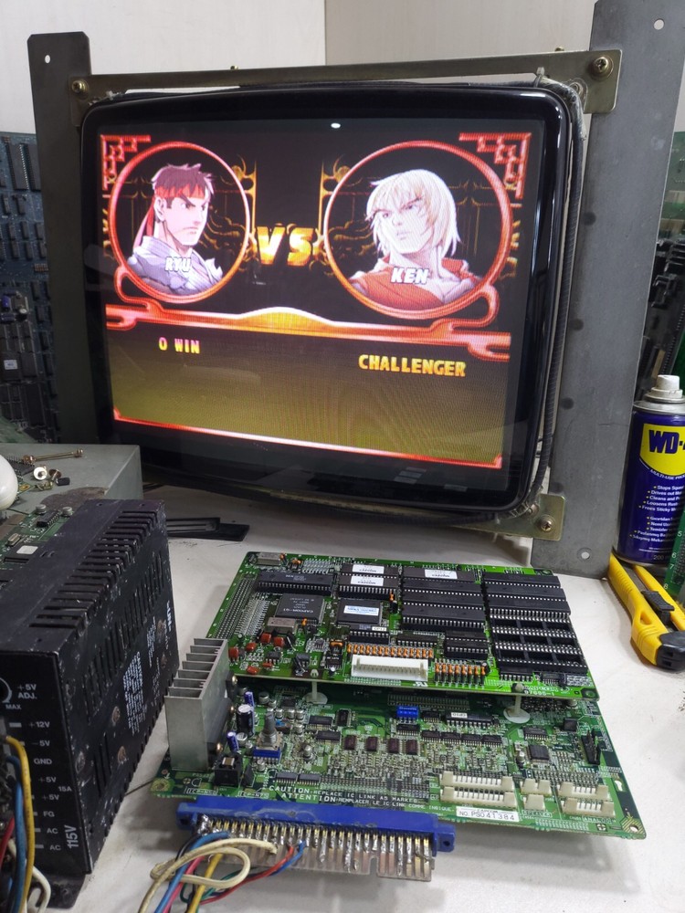 Street fıghter ex2 plus PCB Board JAMMA