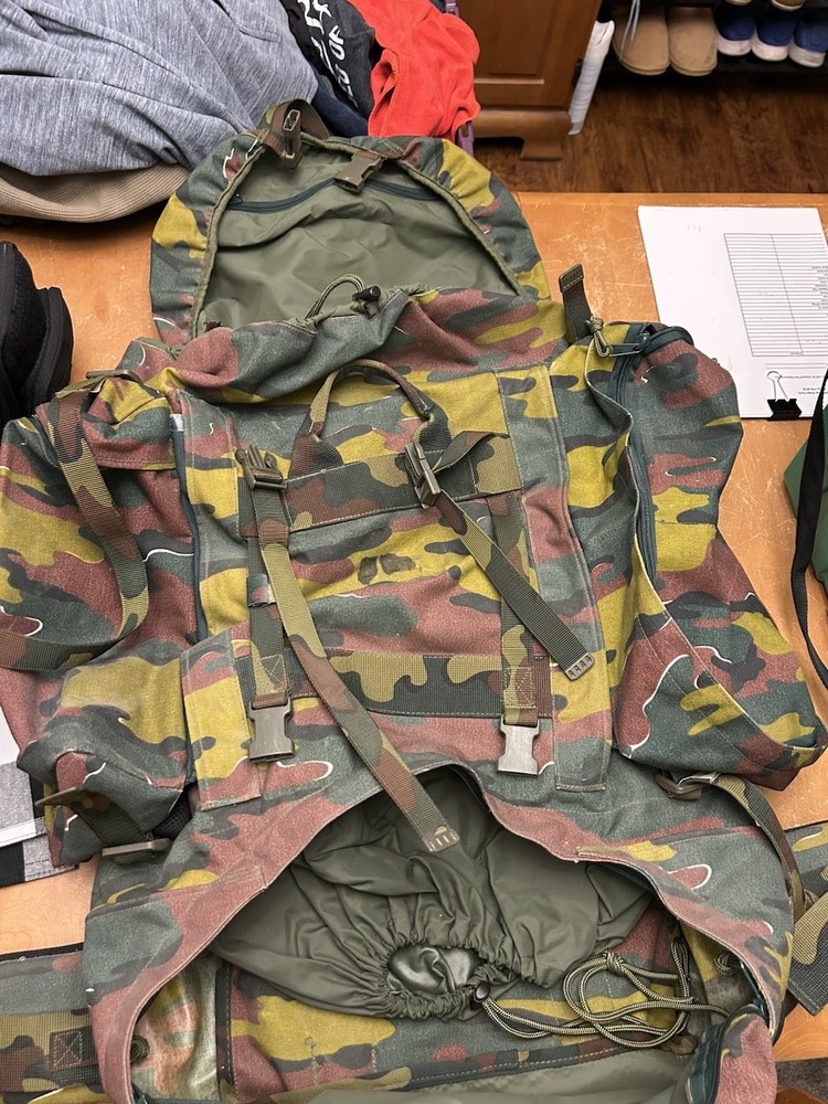Belgian M97 "Jigsaw" Camo Rucksack