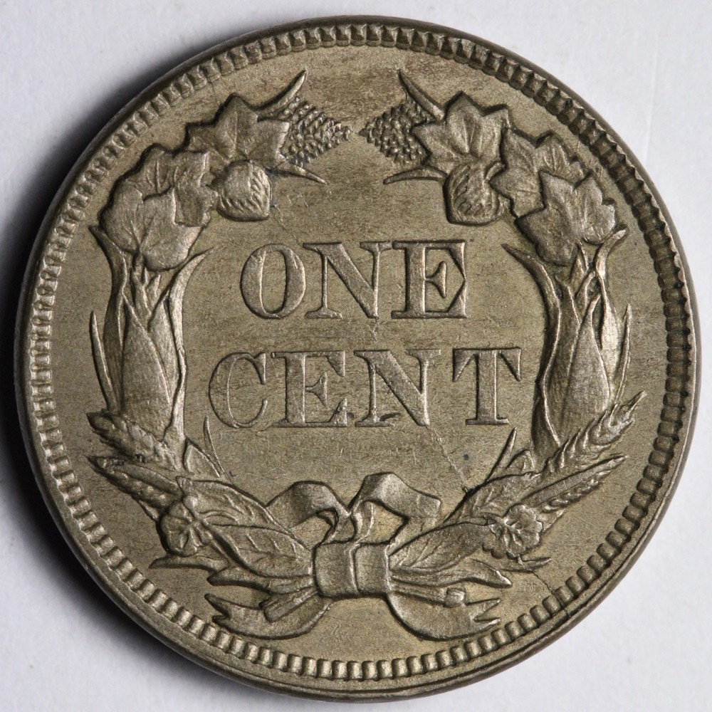 1857 Doubling Error Flying Eagle Cent Penny BU *UNCIRCULATED* MS E107 KXHCM