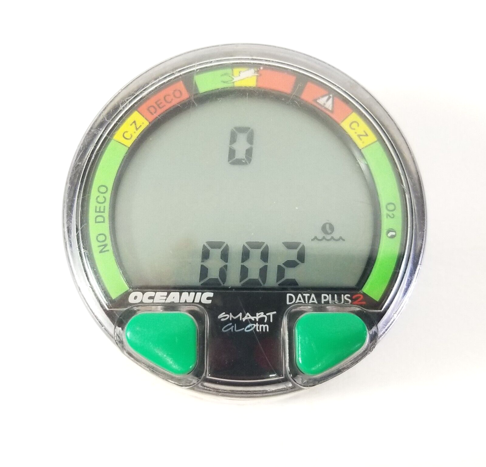 Oceanic Data Plus 2 Air & Nitrox Puck Module Scuba Dive Computer #4615