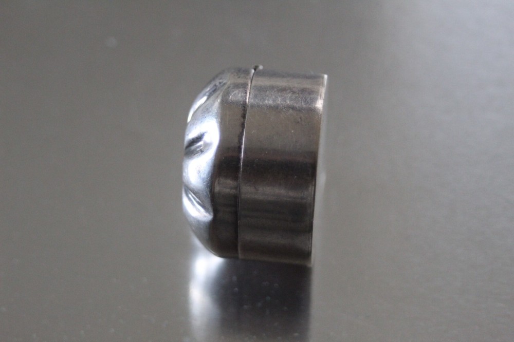 Extremely rare Taxco SIGNED PHP 1950s snuff pill box