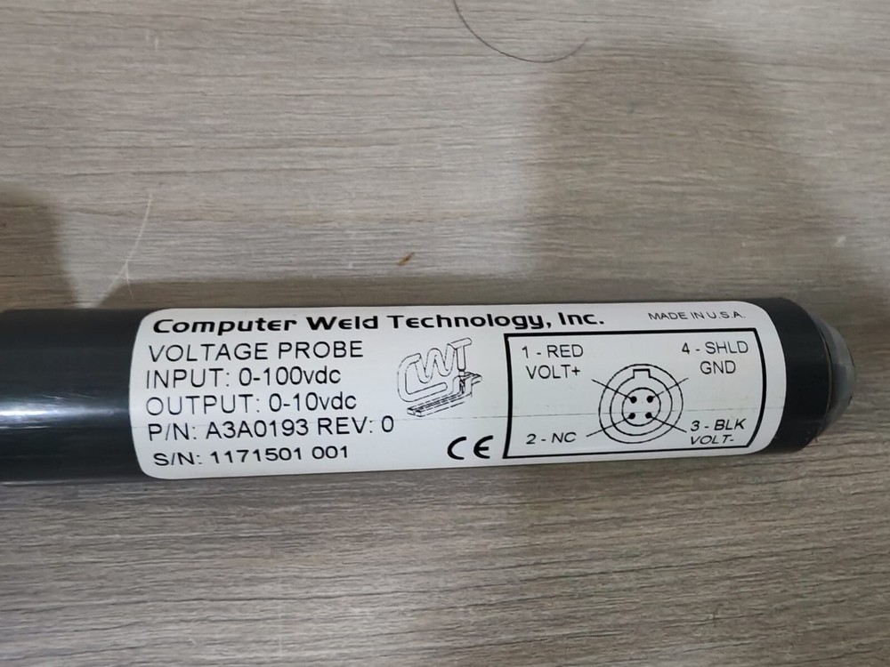 Computer Weld Technology WDL / Weld Data Logger II P/n: A3A0186 Rev. A
