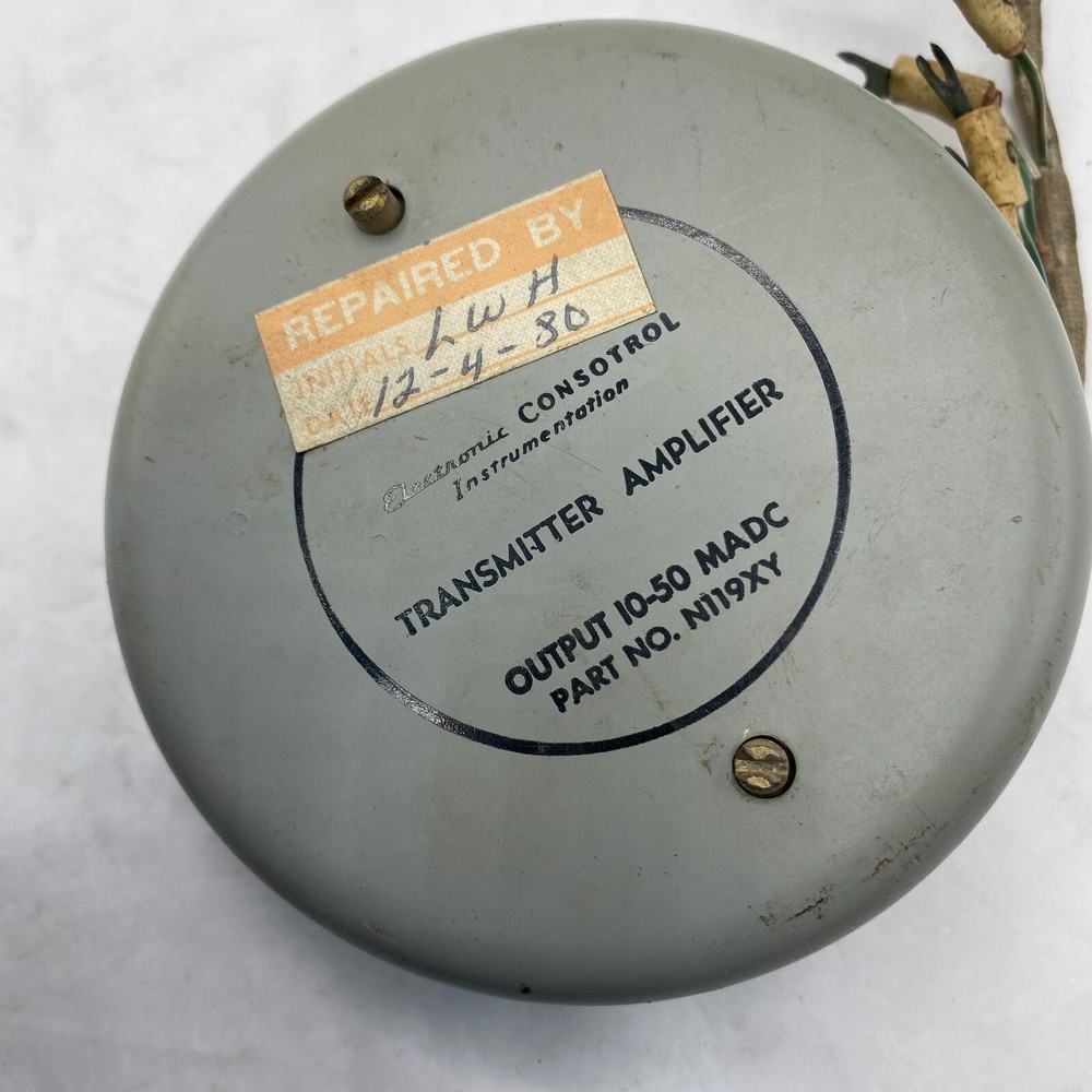 FOXBORO ELECTRONIC CONSOTROL N119XY TRANSMITTER AMPLIFIER 10-50 MADC