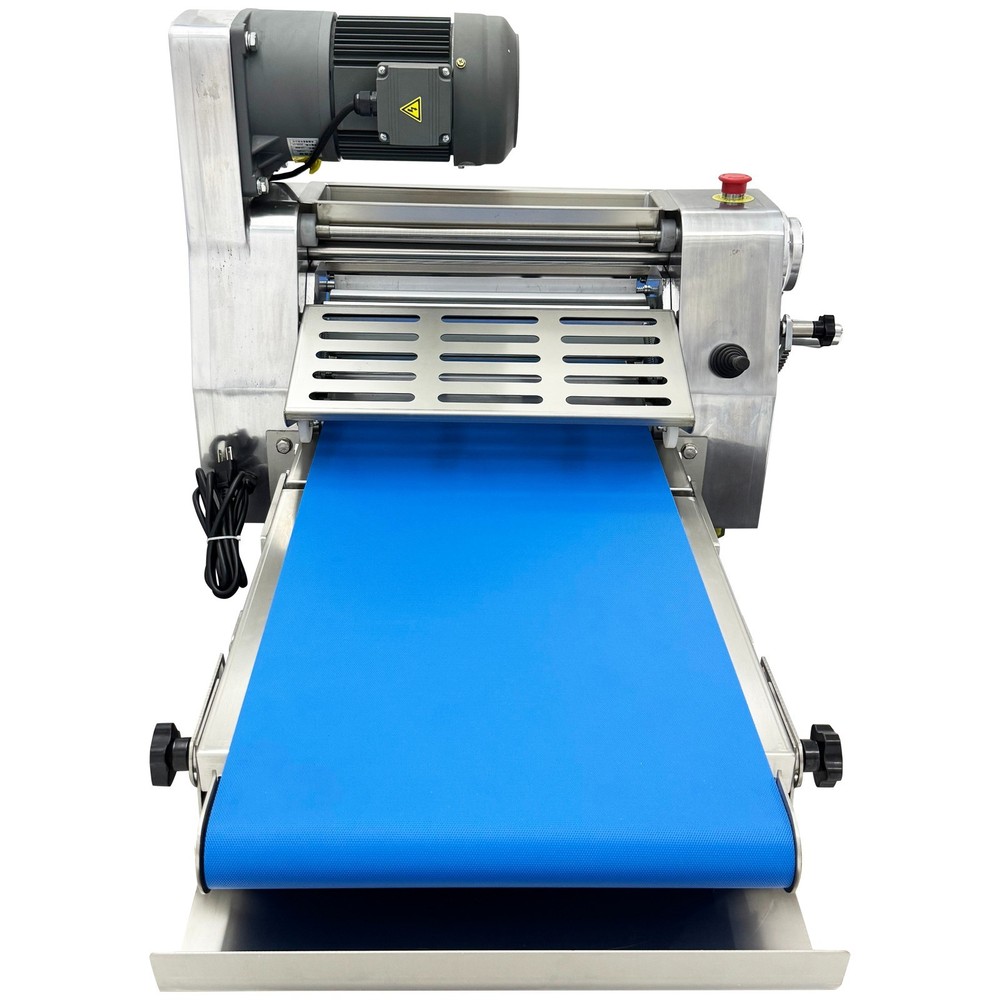 110V Commercial Dough Sheeter Foldable Dough Pressing Machine Pastry Sheeter