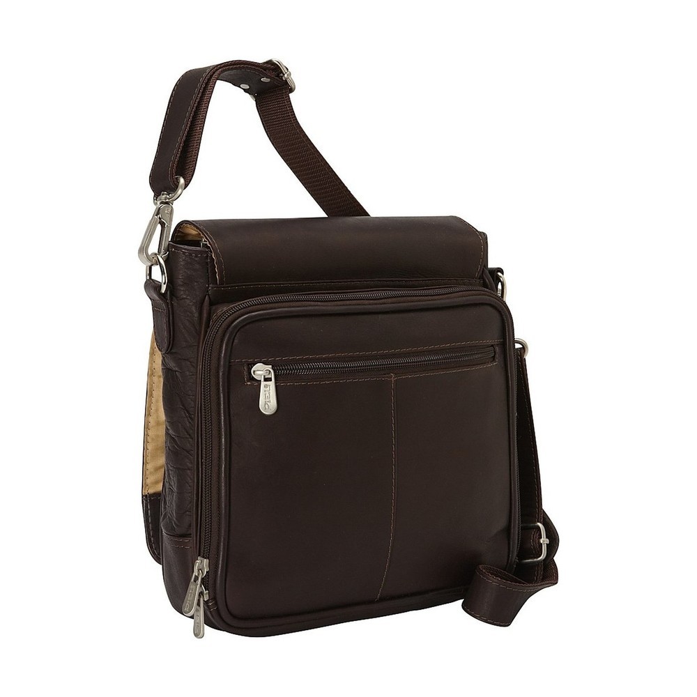 Double Loop Tablet Carry-All, Saddle, One Size