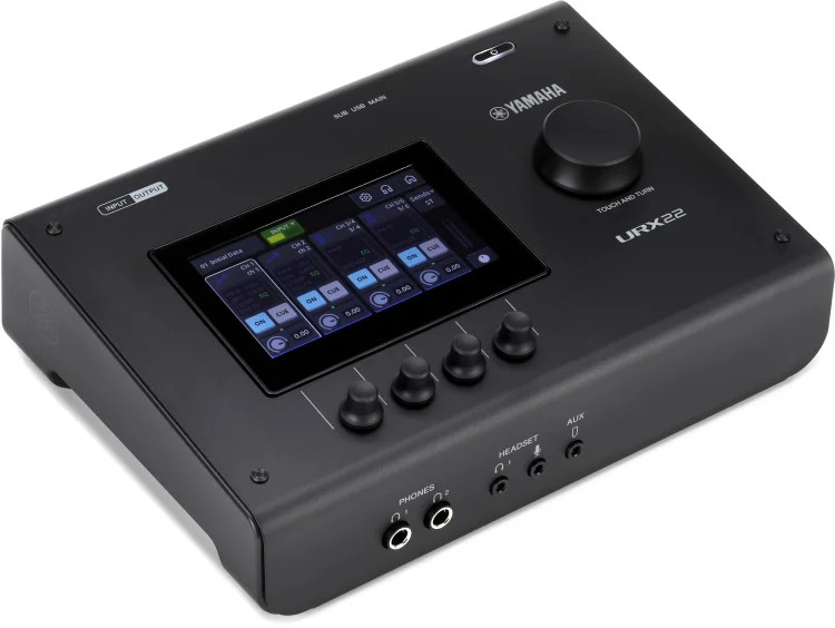 Yamaha URX22 USB-C Audio Interface - Black