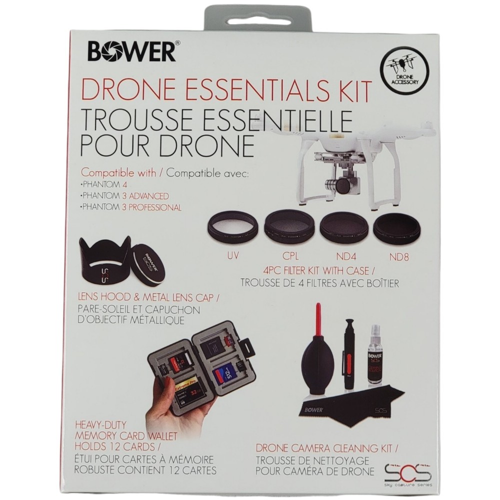 Drone Essentials Kit for Phantom 4, Phantom 3 Advanced & Phantom 3 Professional