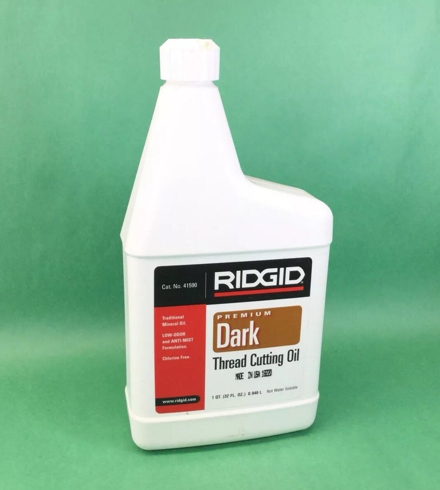 Ridgid 41590 PREMIUM Dark Threading Oil - 1 Quart