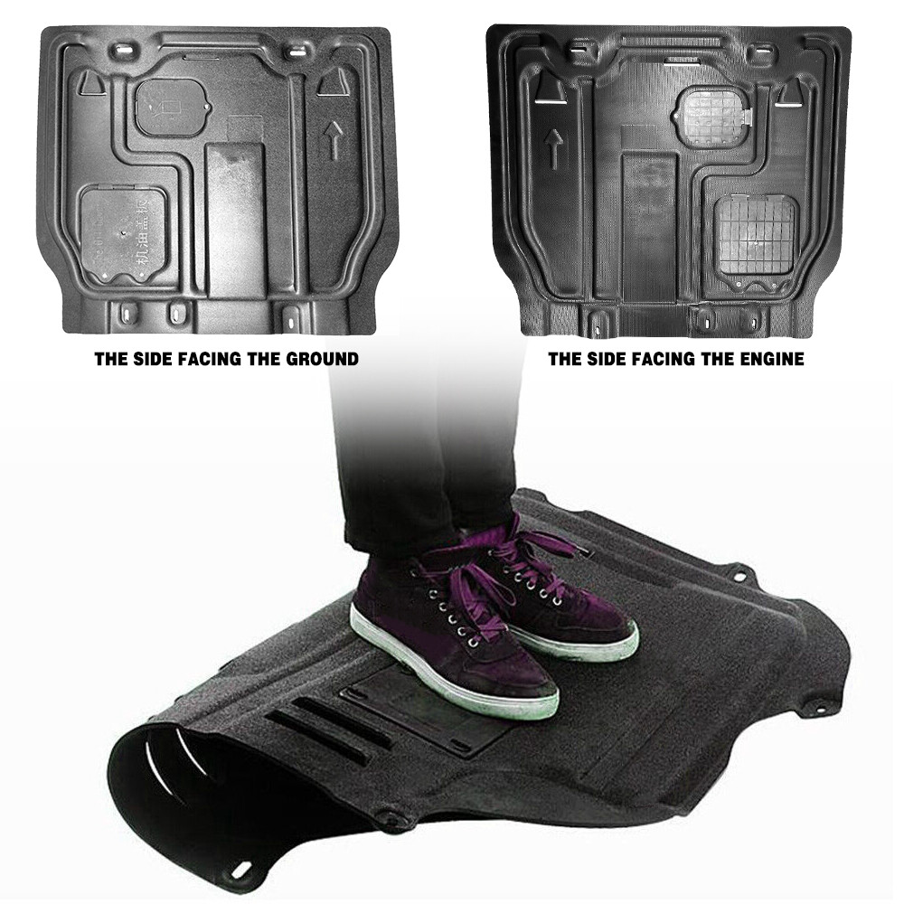 For Dodge Journey 2011-2020 Front Engine Splash Shield Cover Mudguard Black