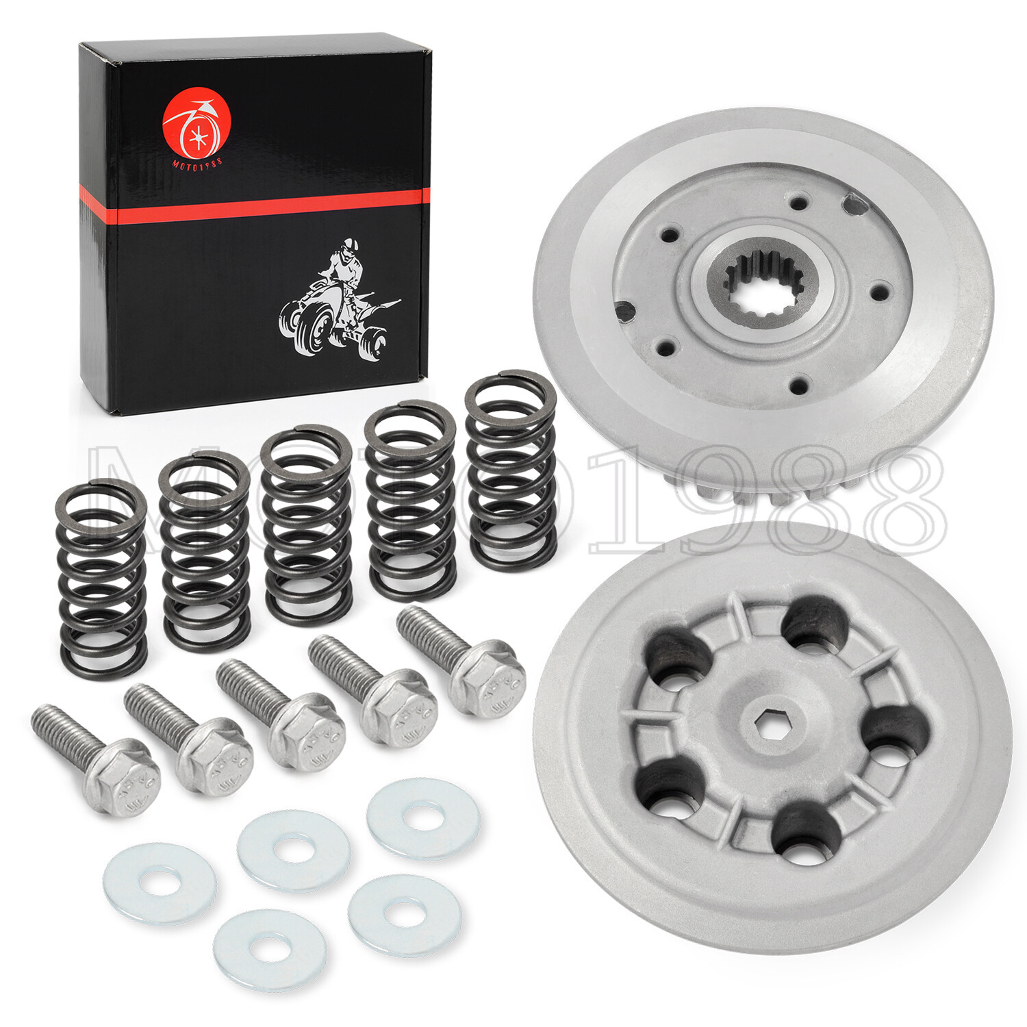 Clutch Plate Kit Heavy Duty Springs & Gasket for Yamaha V Star 650 XVS650 98-11