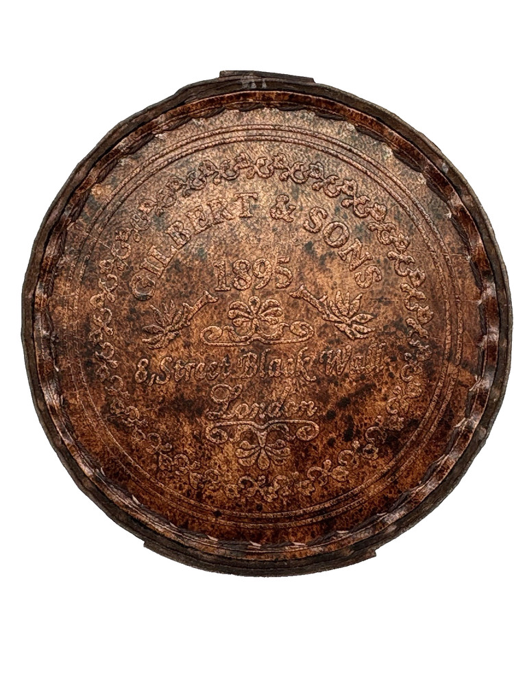 Gilbert Compass Solid Brass Nautical Handmade Working Travelling Compass W Case