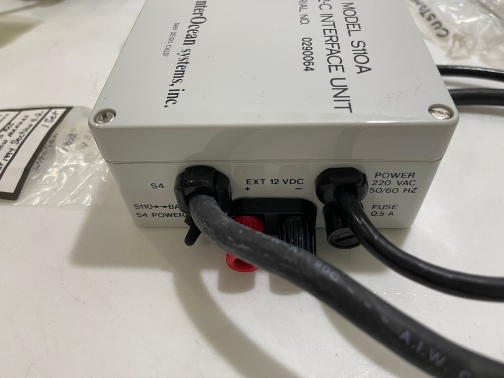 InterOcean System S4 Current Meter, DHL Ship World Wide