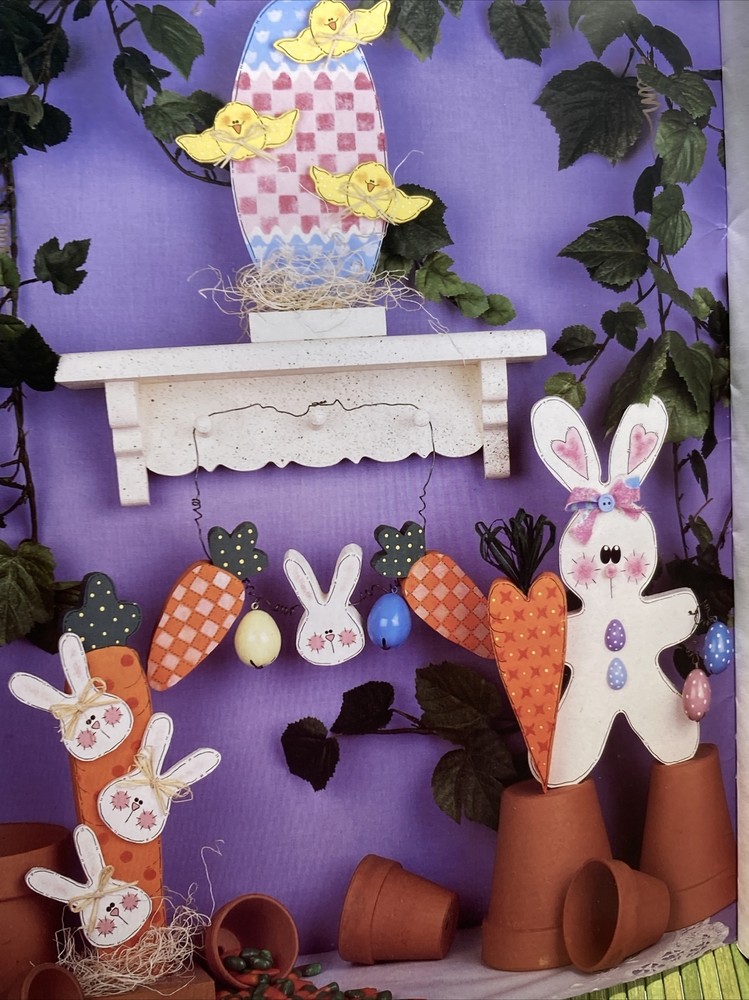 Vintage Decorative Painting Patterns Patchwork Hearts and Eggs Lisa Williams